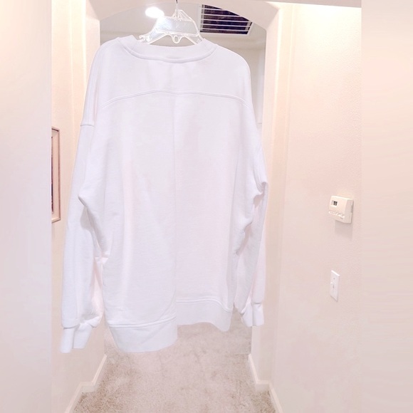 Lululemon White Women’s French Terry Sweatshirt size P6. - Picture 4 of 11